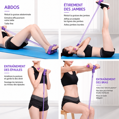Bande de Résistance GlowFit – Tonifiez votre corps partout